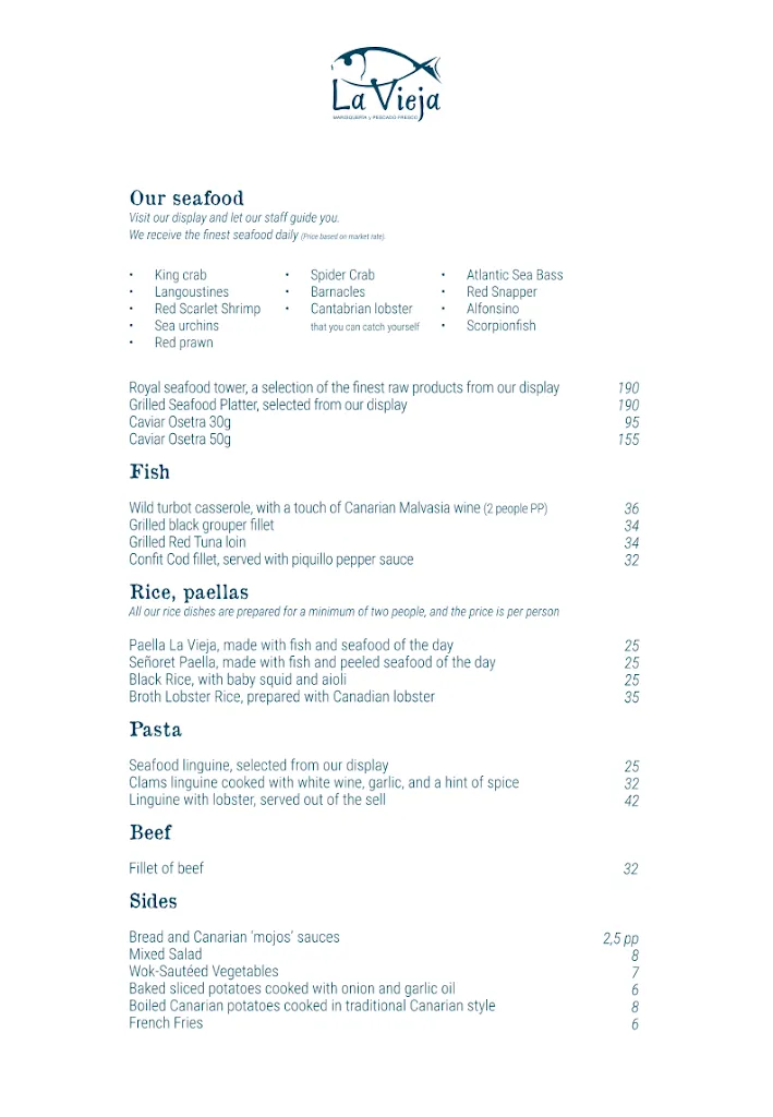 Menu_LA VIEJA Restaurante_Adeje_image_2