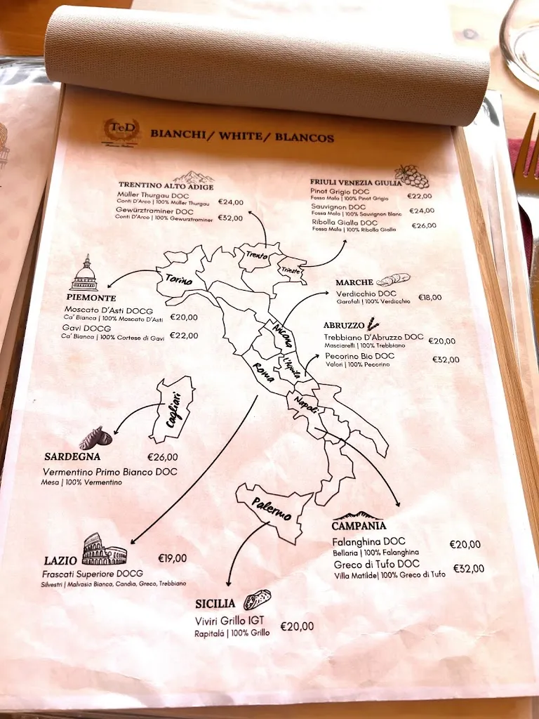 Menu_TeD Trattoria Italiana - Playa Fañabé_Adeje_image_2