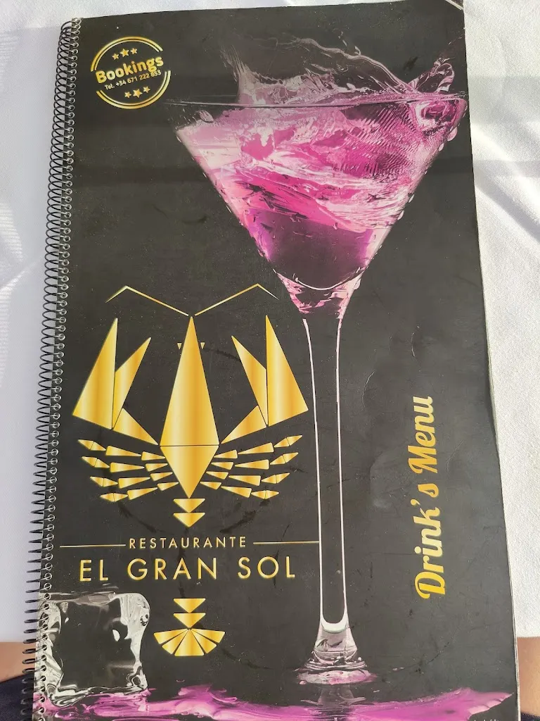 Menu_Restaurant & Cocktail Bar El Gran Sol_Adeje_image_5