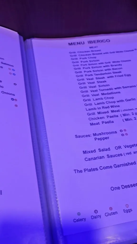 Menu_Ibérica Restaurante_Adeje_image_1