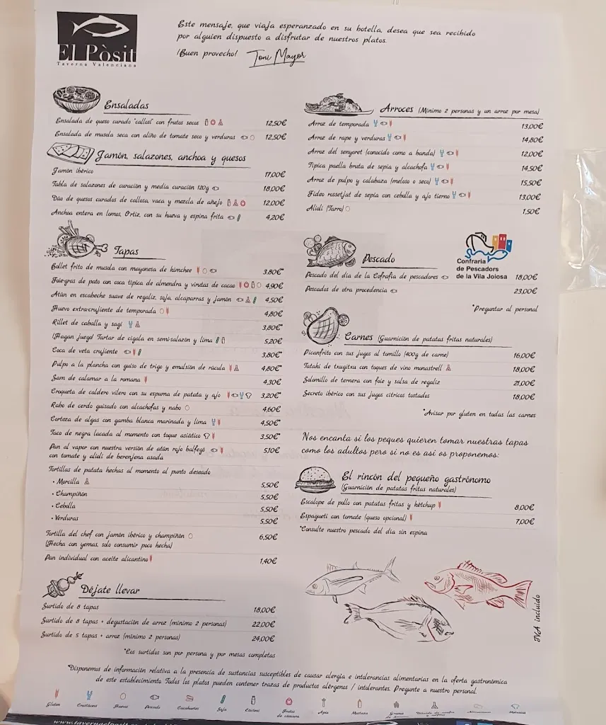 Menu_Taverna Valenciana El Pòsit_Villajoyosa/Vila Joiosa la_image_3
