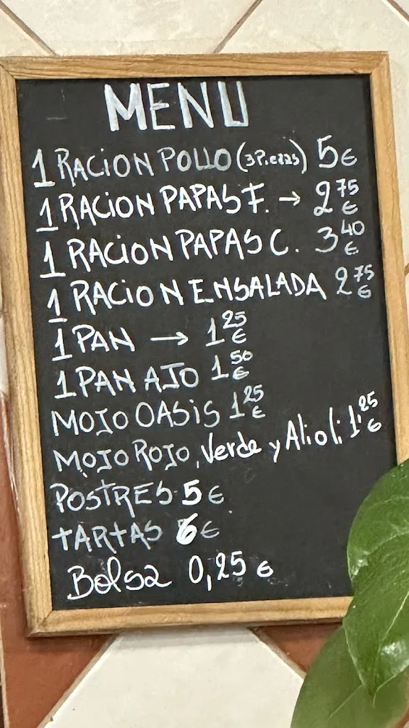 Menu_Restaurante Oasis_Adeje_immagine_2