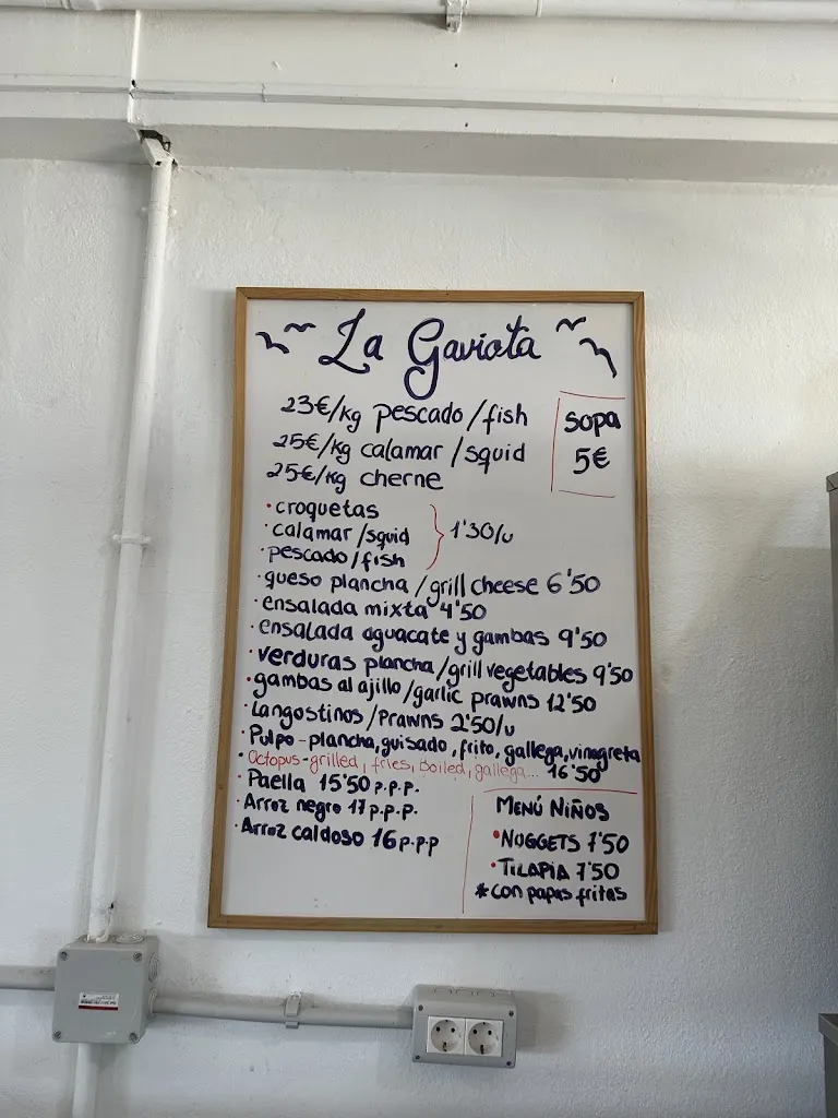 Menu_La Gaviota_Arico_image_3