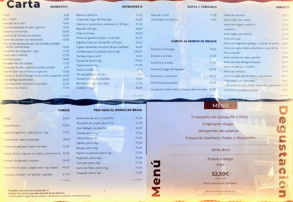 Menu_Restaurante Hogar del Pescador_Villajoyosa/Vila Joiosa la_image_1