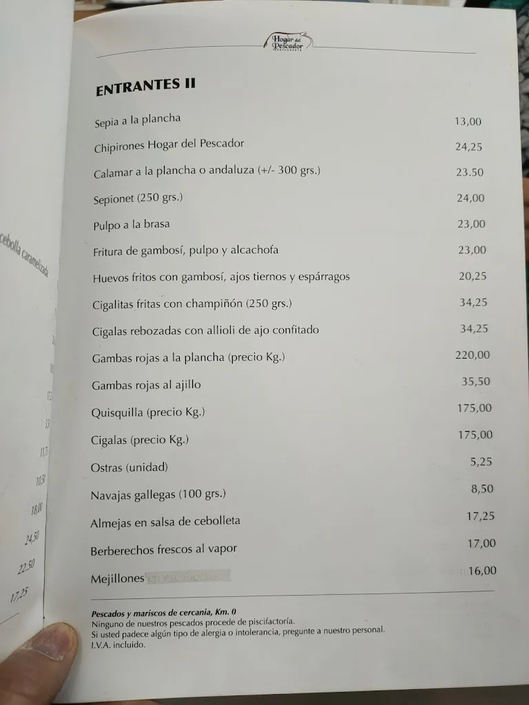 Menu_Restaurante Hogar del Pescador_Villajoyosa/Vila Joiosa la_image_2