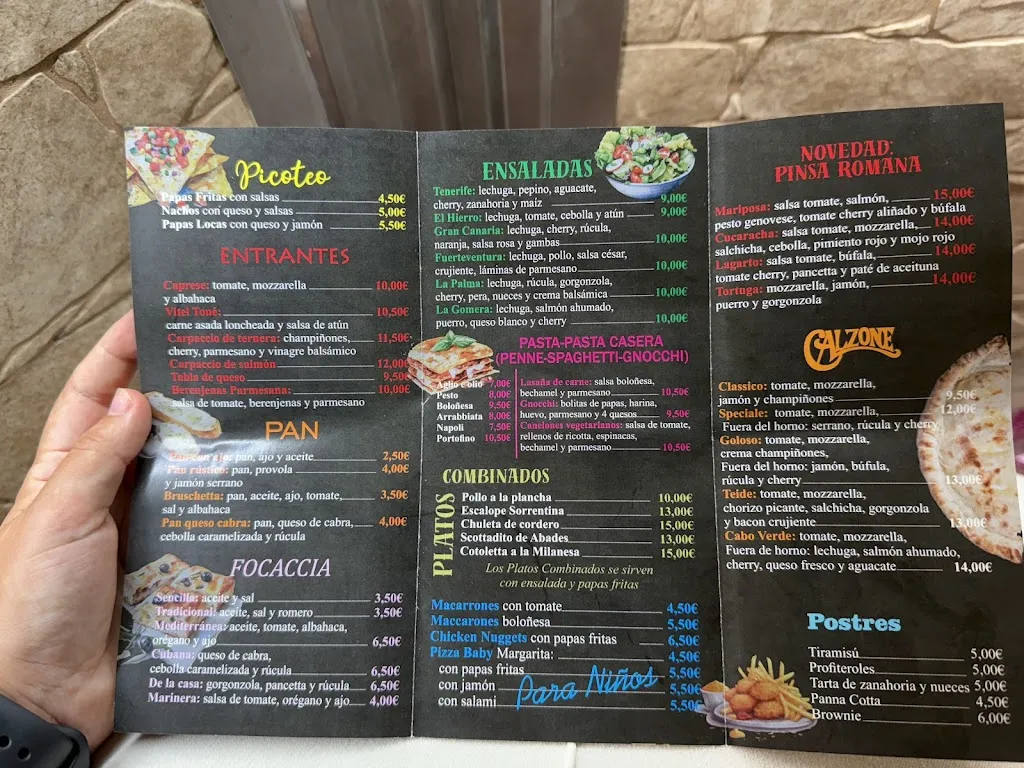 Menü_Pizzeria Amichi_Arico_Bild_3