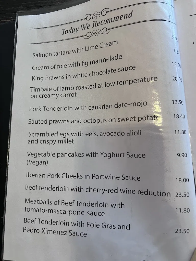 Menu_Tasca Tierras del Sur_Arico_immagine_1