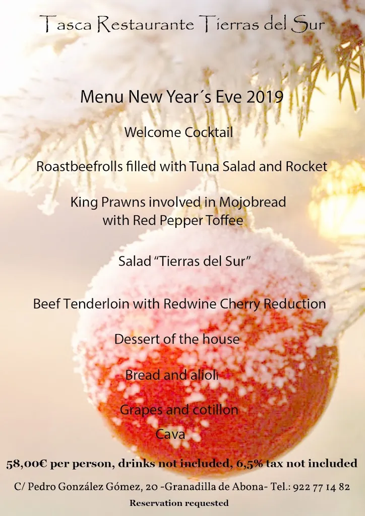 Menu_Tasca Tierras del Sur_Arico_immagine_3