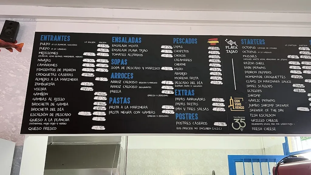 Menu_PLAYA TAJAO_Arico_image_2