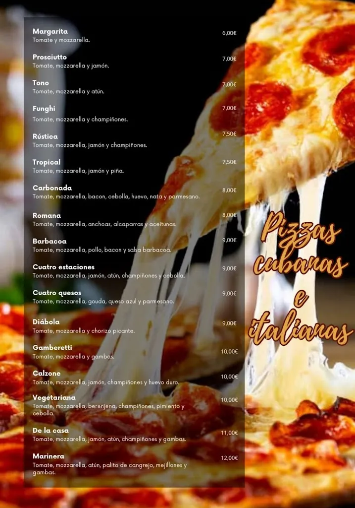 Menu_Restaurante El Coral_Breña Alta_immagine_1