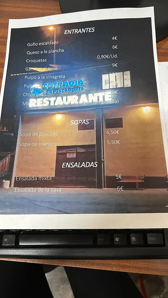 Menu_Restaurante El Coral_Breña Alta_immagine_4