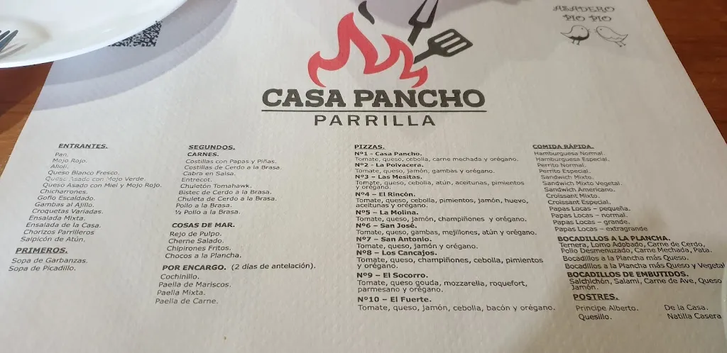 Menu_Casa Pancho_Breña Alta_image_4