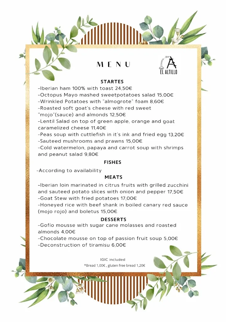 Menu_El Altillo gastro-bar_Breña Alta_image_1