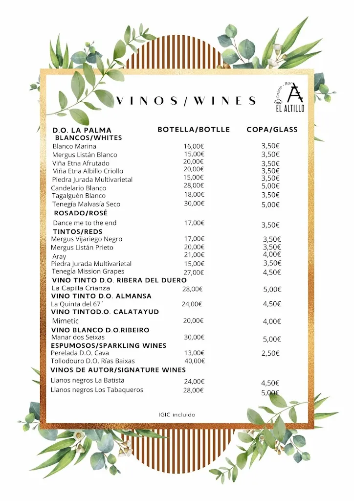 Menu_El Altillo gastro-bar_Breña Alta_image_4