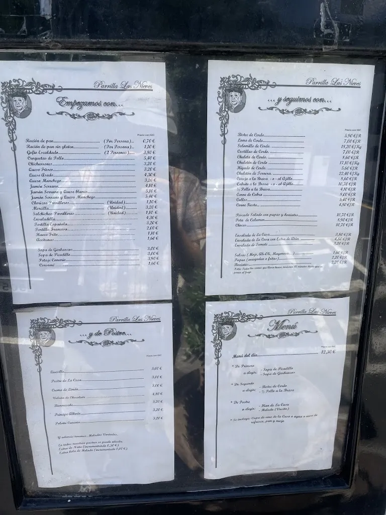Menu_Bar Restaurante Parrilla Las Nieves_Breña Alta_image_2