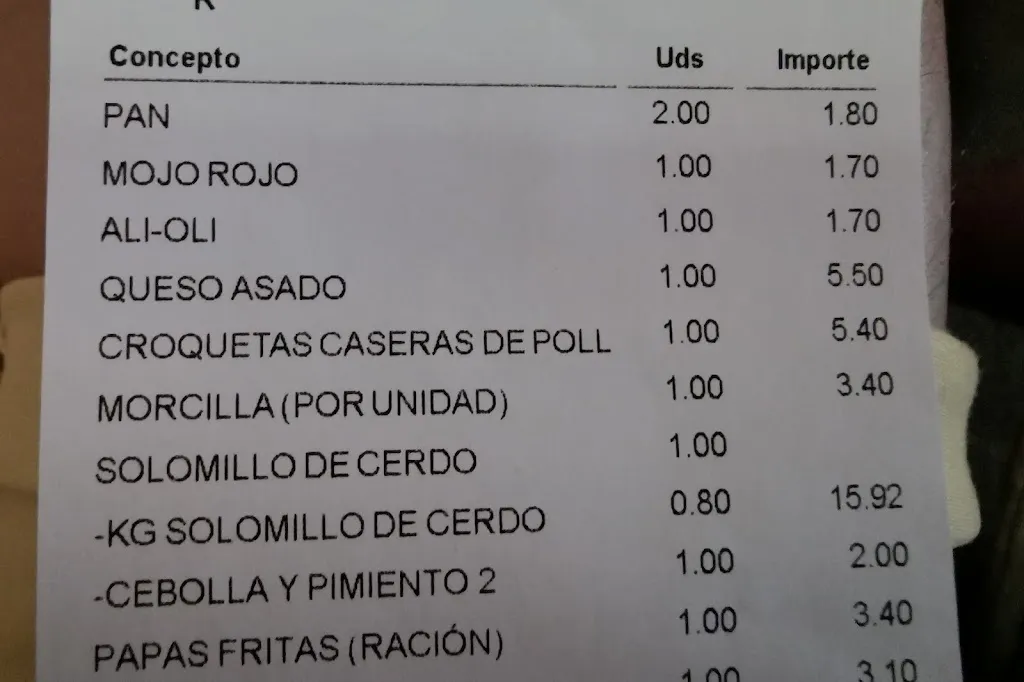 Menu_Bar Restaurante Parrilla Las Nieves_Breña Alta_image_4