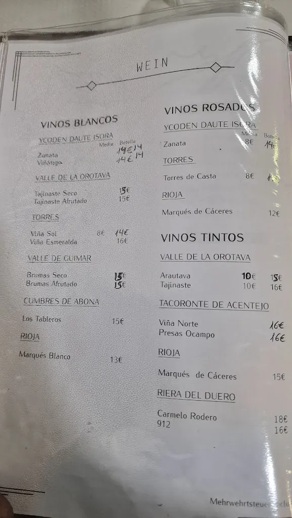 Menu_Restaurante La Cabaña_Buenavista del Norte_image_2