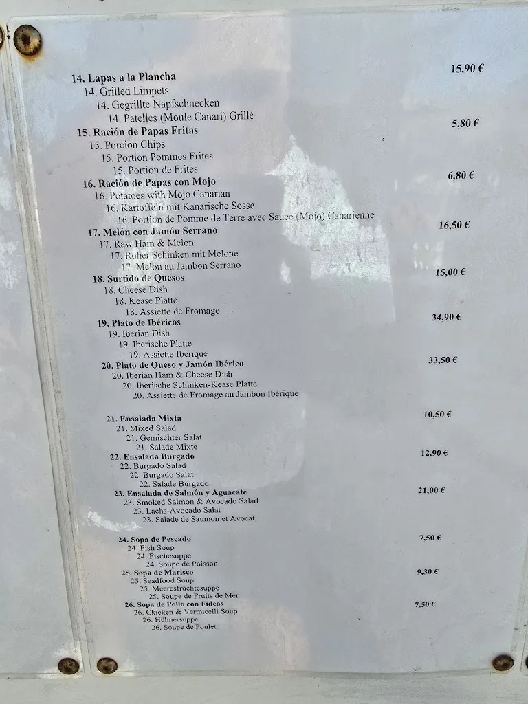 Menü_Restaurante El Burgado_Buenavista del Norte_Bild_3