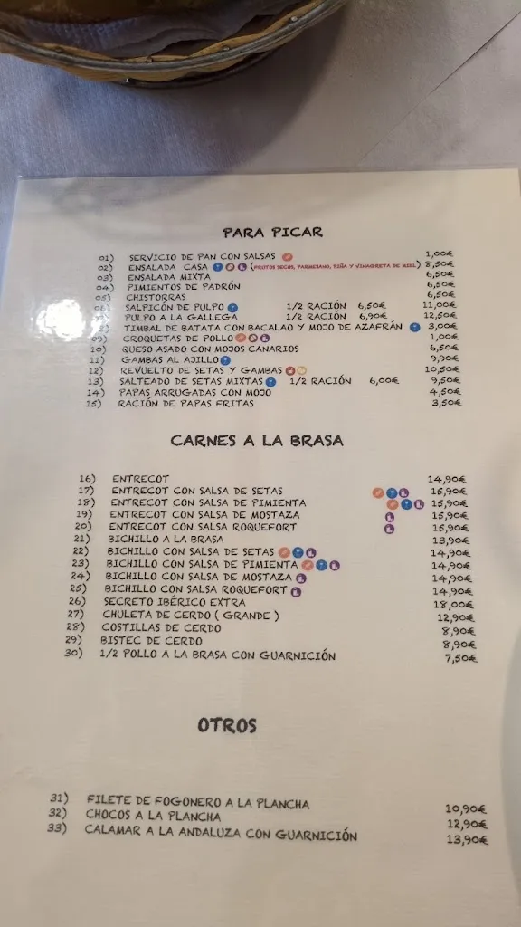 Menu_Bar Restaurante Cruz de Toledo_Buenavista del Norte_image_2