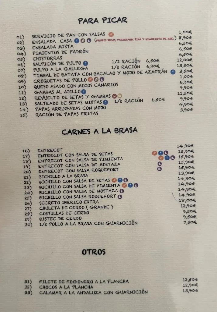 Menu_Bar Restaurante Cruz de Toledo_Buenavista del Norte_image_4