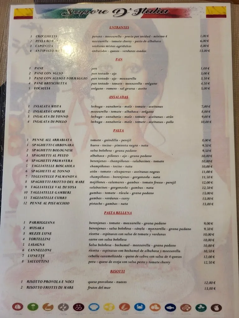 Menu_Pizzeria Sapori Di Italia_Buenavista del Norte_image_1