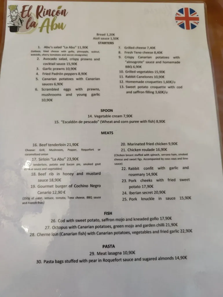 Menu_Restaurante El Rincón La Abu_Buenavista del Norte_image_2