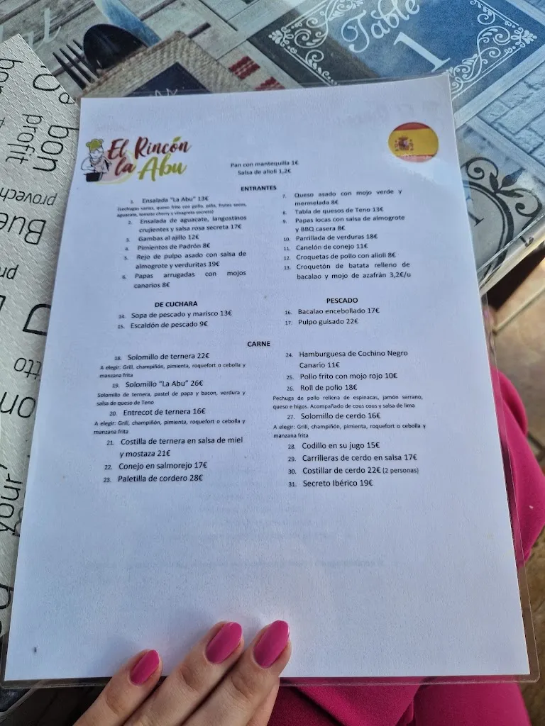 Menu_Restaurante El Rincón La Abu_Buenavista del Norte_image_3