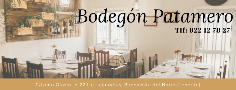 Bodegón Patamero restaurant in Buenavista del Norte
