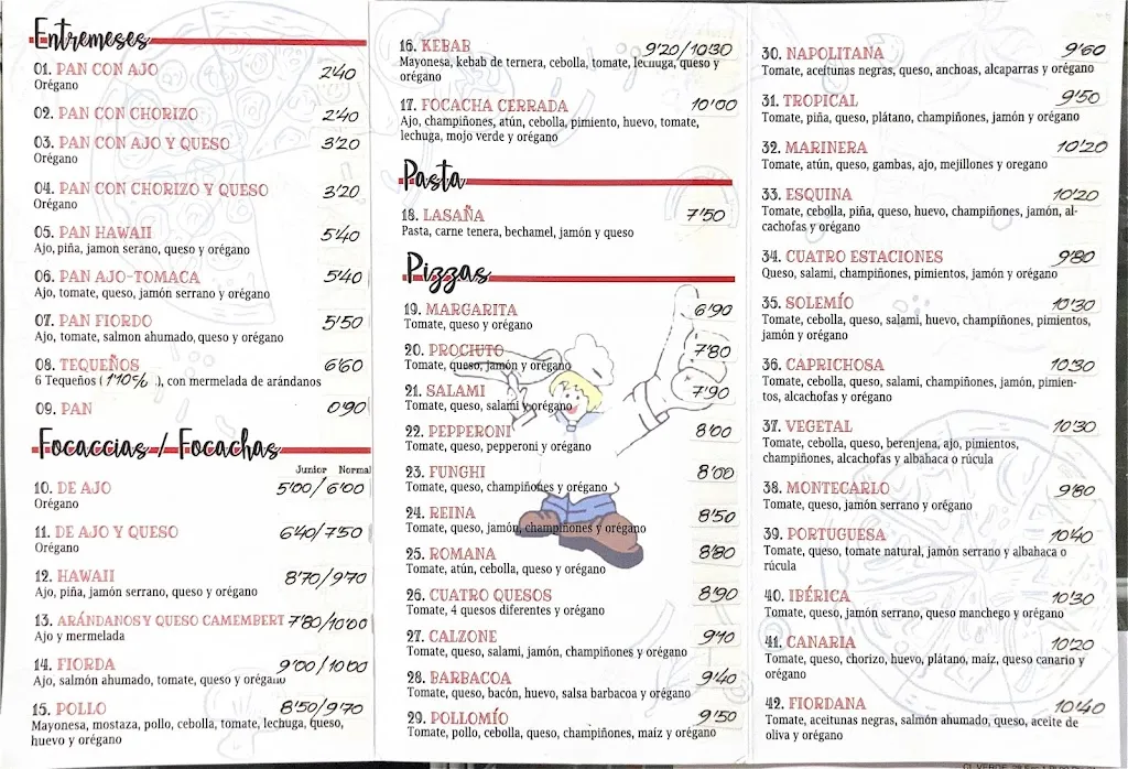 Menu_Pizzería LA ESQUINA DEL NORTE_Buenavista del Norte_image_2