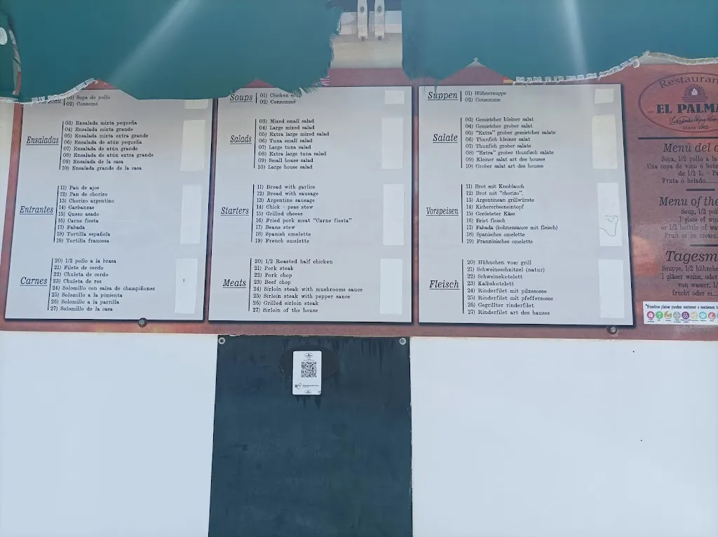 Menu_Restaurante El Palmar_Buenavista del Norte_image_2