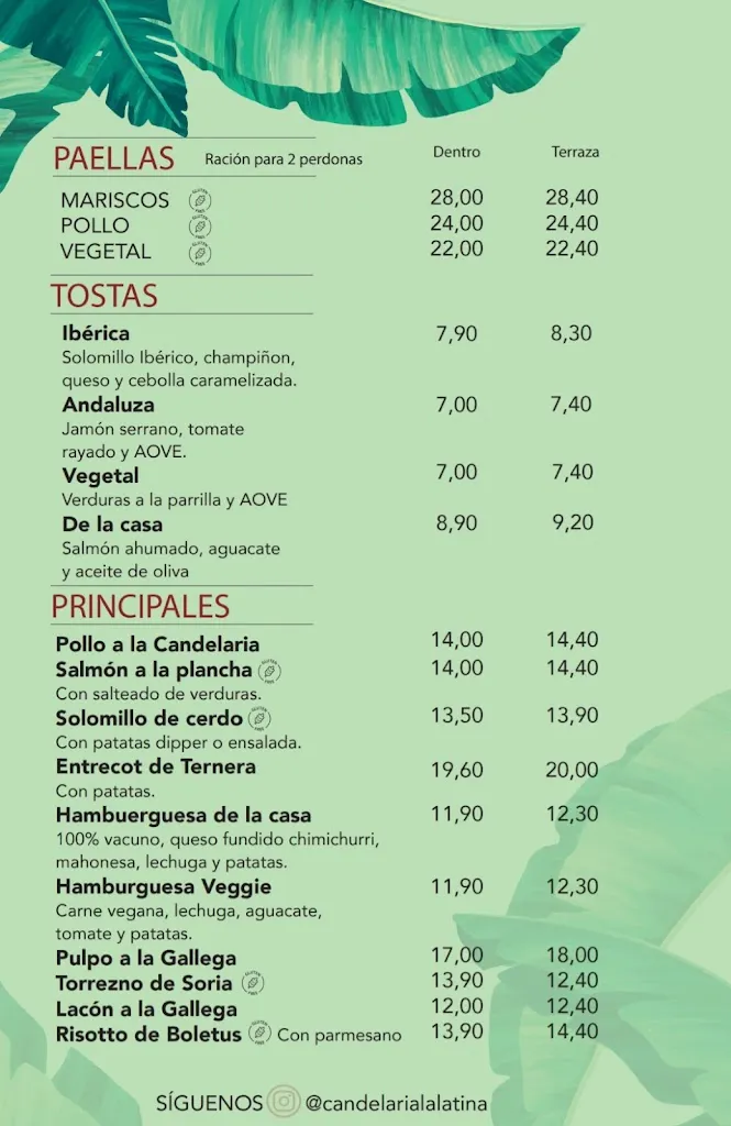 Menu_Candelaria El Retiro_Candelaria_image_1