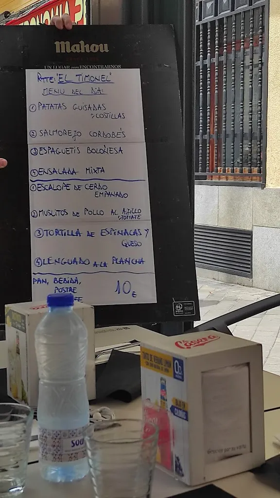 Menu_El Timonel de las delicias_Frontera_immagine_1