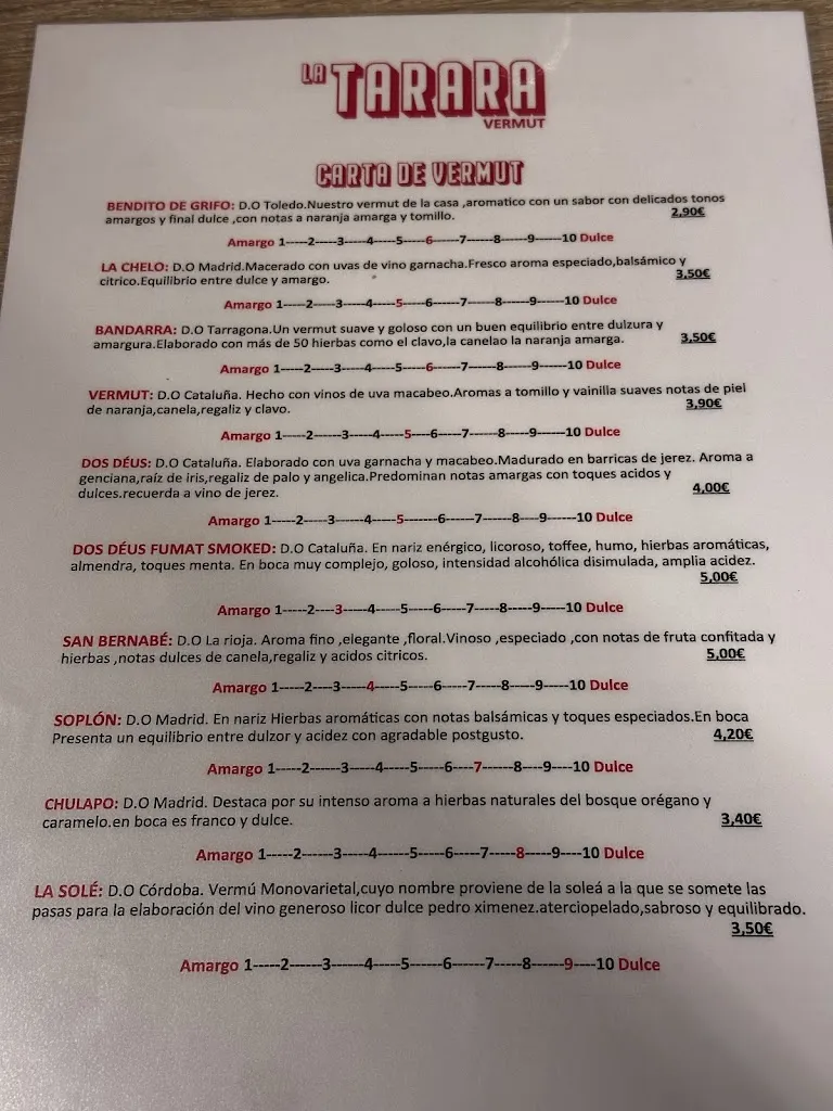 Menu_LA TARARA_Frontera_image_1