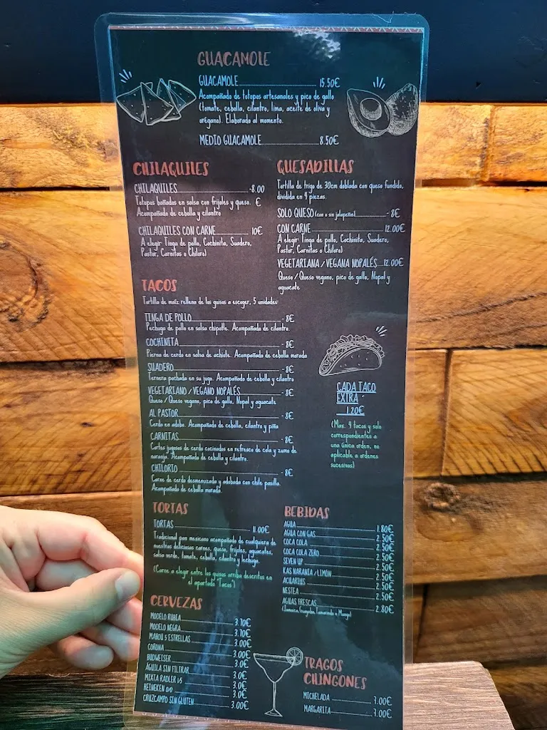 Menu_Ay Güey Mexican_Frontera_image_2