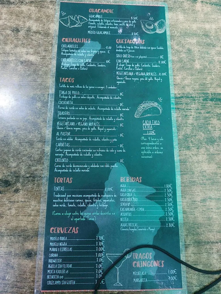 Menu_Ay Güey Mexican_Frontera_image_4