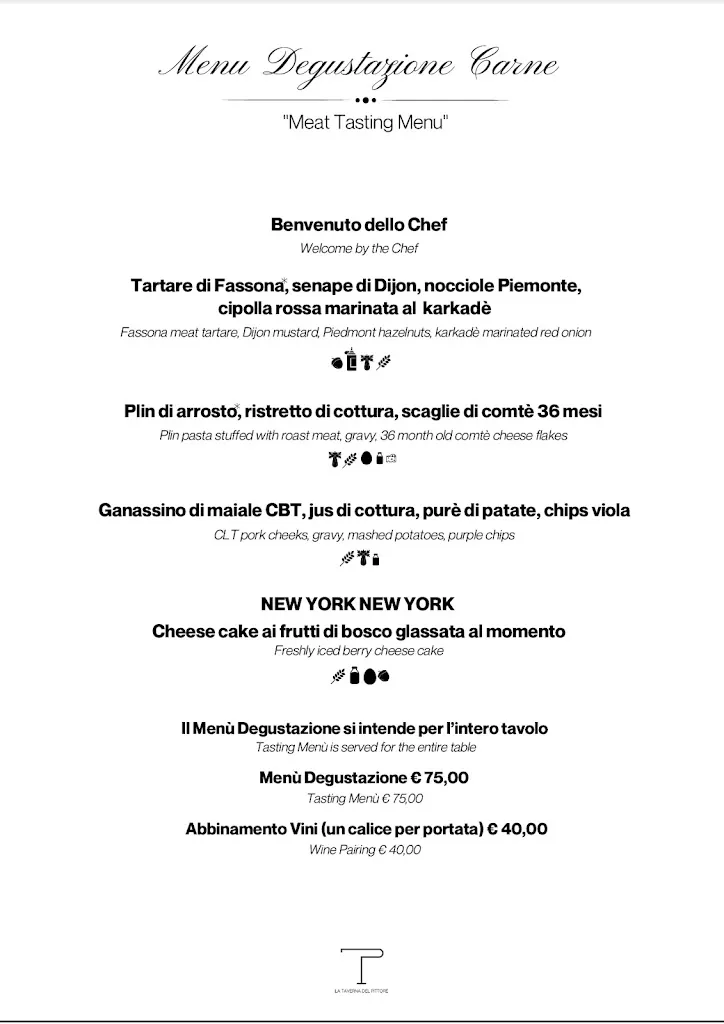 Menu_La Taverna del Pittore_Arona_image_1