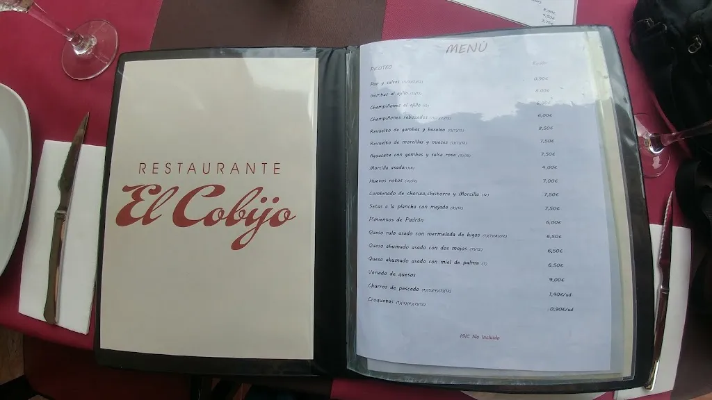 Menu_Restaurante El Cobijo_Arona_image_3