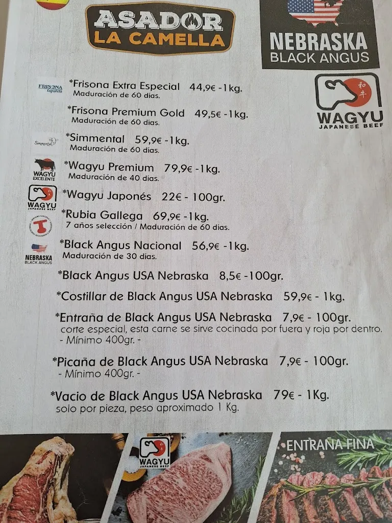 Menu_Asador La Camella_Arona_image_1