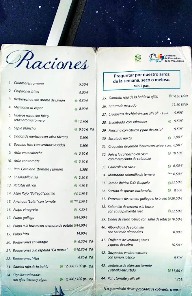 Menu_Restaurante Ca Marta_Villajoyosa/Vila Joiosa la_image_4