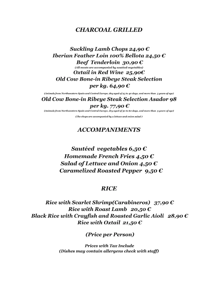 Menu_Asador 98_Arona_image_1