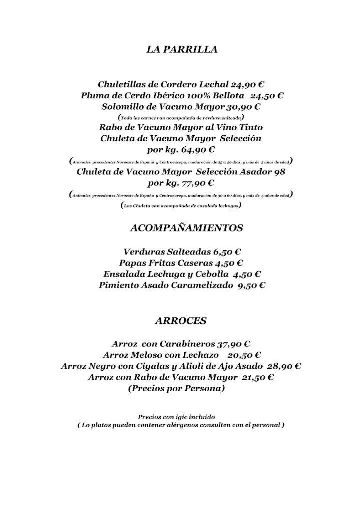 Menu_Asador 98_Arona_image_2