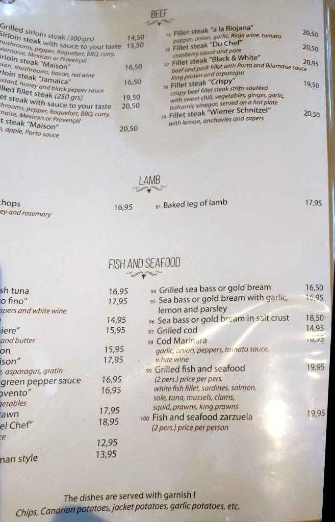 Menu_Restaurante El romántico_Arona_image_4