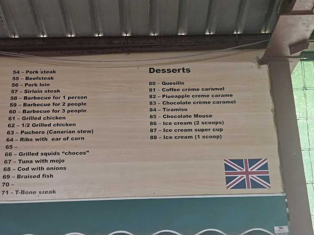 Menu_El Rancho De Nino_Arona_image_3