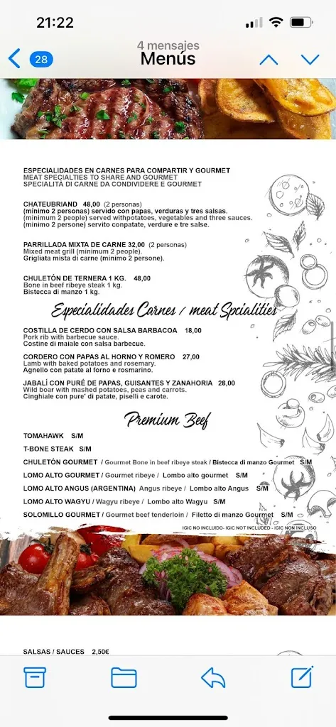 Menu_La Piazzetta Brasserie_Arona_image_2