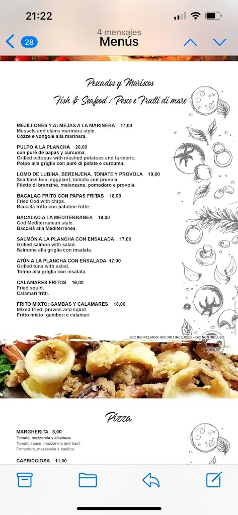 Menu_La Piazzetta Brasserie_Arona_image_4