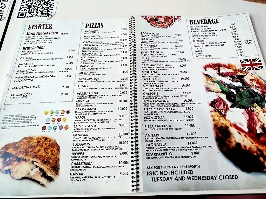 Menu_Pizzeria Fuoco&Pizza_Arona_image_1