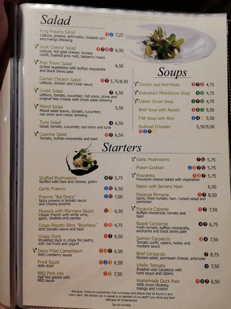 Menu_Restaurante La Margarita_Arona_image_2