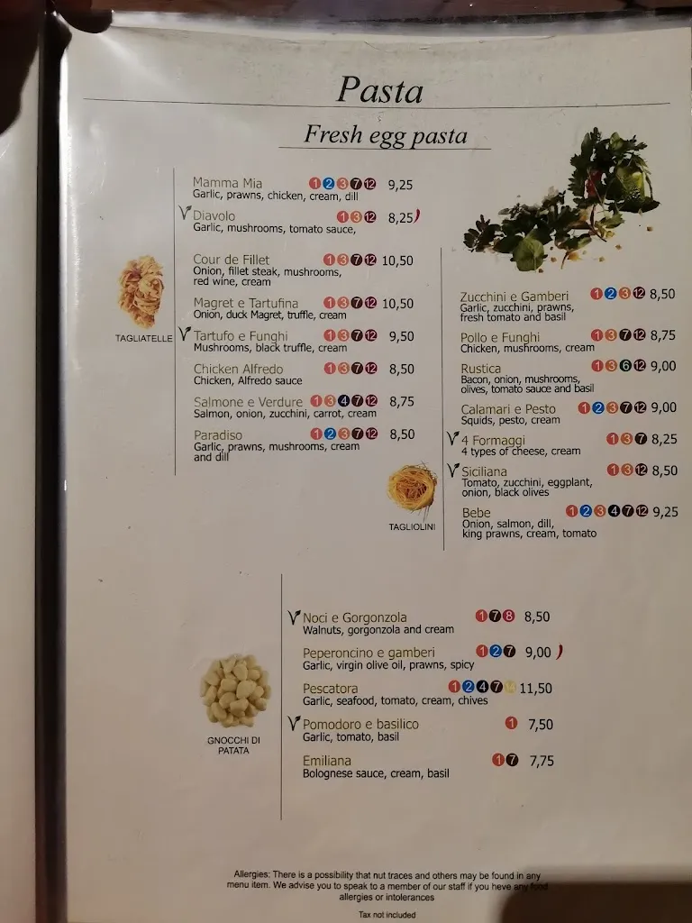 Menu_Restaurante La Margarita_Arona_image_3