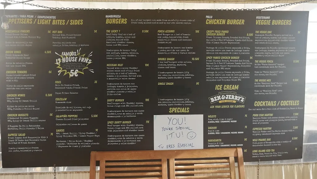 Menu_Lucky 7's Bar & Burger Joint._Arona_image_4