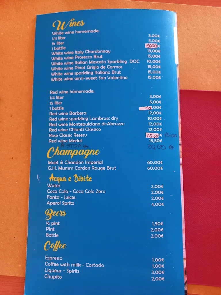 Menu_Restaurante da Maury - al bacaro venexian_Arona_image_1